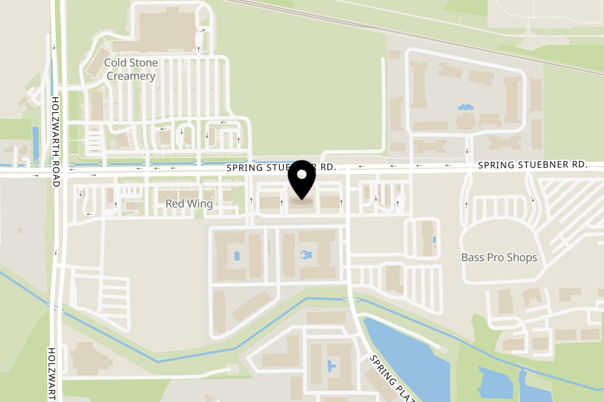 Map showing the location of Pho Nam on 2019 Spring Stuebner Rd ste 400 in Spring